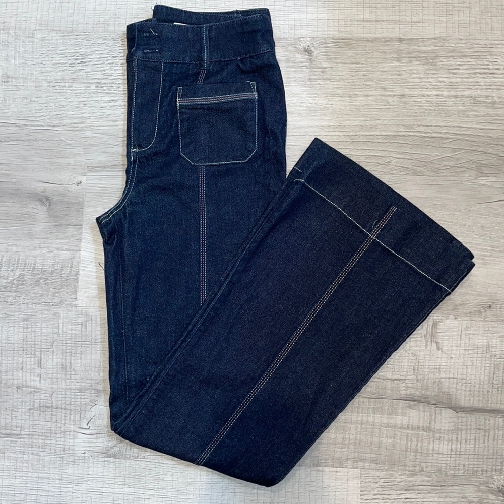 Anthropologie Wide Leg Jeans
